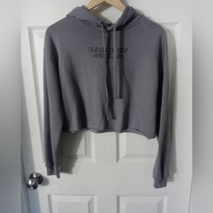 Women's Traverse City Michigan Cropped Hoodie Sz S